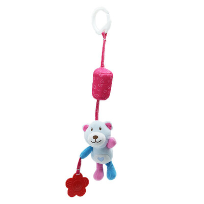 

Gobestart Plush Animal Toy Wind Chime Spiral Bed Cart Accessories Baby Car Pendant