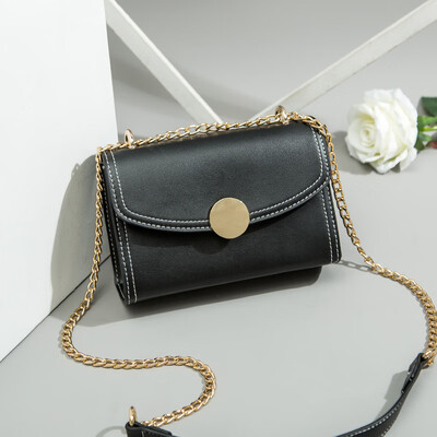 

Summer New Texture Ocean Style Women 2019 Korean Version Baitie Single Shoulder Slant Fashion Chain Square Bag