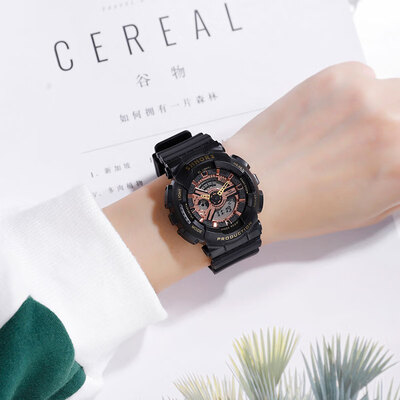 

Electronic watch female student ins Harajuku school style unicorn super fire waterproof Korean version of simple girl sports watch