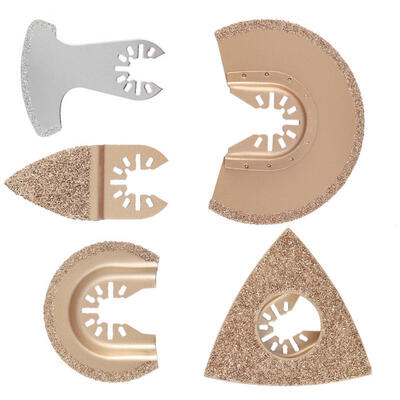 

Greensen 5Pcs Oscillating Multi Tool Saw Blades Precision Cutting Tool for Metal Wood Plastic