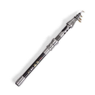 

Portable Carbon Fiber Telescopic Fishing Rod Retractable Travel Spinning Fishing Pole Saltwater Boat Sea Rod