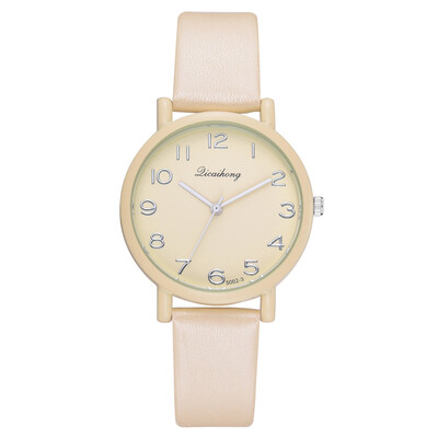 

Simple Jelly Multicolor Leather Casual Sport Quartz Watches Men Women Pure Hand Clock Simple Minimalist Wrist Watches &Ff