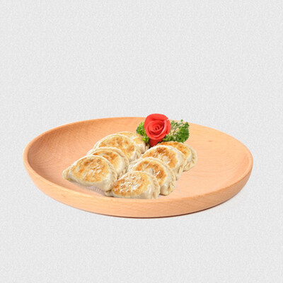 

Toponeto Creative Round Tray Solid Fruit Tray Dessert Tray Simple Living Room Household