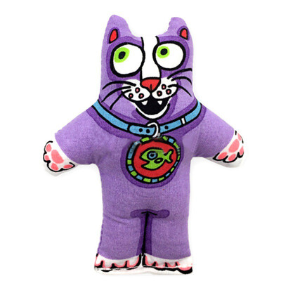 

Wholesale Pet Products Pet Toy Fatcat Toy Fat Cat With Catmint Catnip Funny CatSale