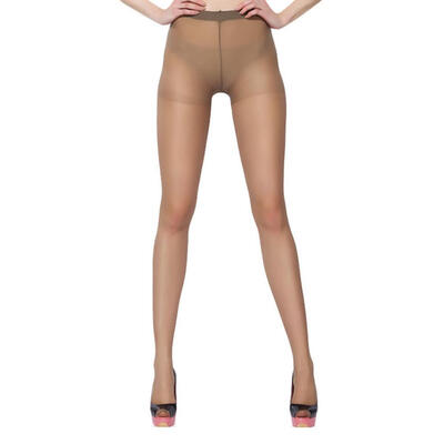 

Spring Women Thin Pantyhose Footed Tights Solid Color Stretchy Long Stockings