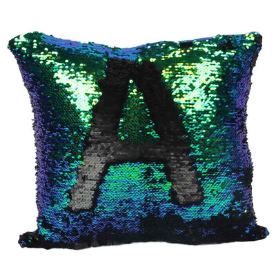 

Siaonvr Double Color Glitter Sequins Throw Pillow Cafe Home Decor Cushion