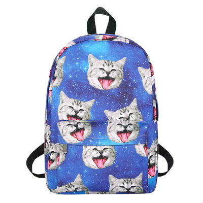 

Creative Printing Travel Backpacks Women Schoolbags Large Capacity Knapsack