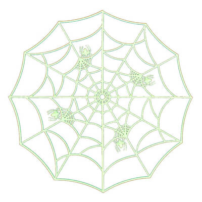 

Bar Home Window Halloween Luminous Stickers Funny Spider Web Glow in the Dark Decals Party Decoration