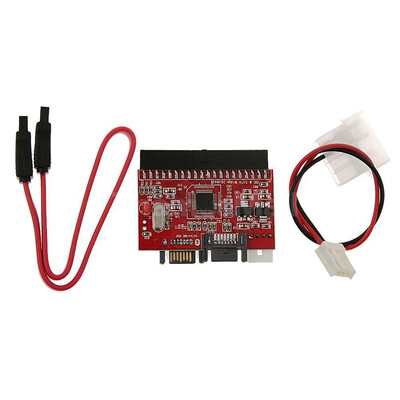 

IDE to SATA SATA to IDE ATA ATAPI Serial HDD Hard Driver Disk Mutual Converter Adapter W Cable
