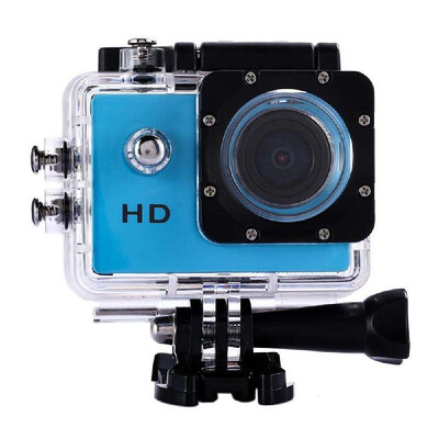 

Quelima Outdoor Sports Action Camera 720P Waterproof Ultra HD DV Camcorder 90-110 Degree Wide Angle Car DVR for Outdoor Sports R