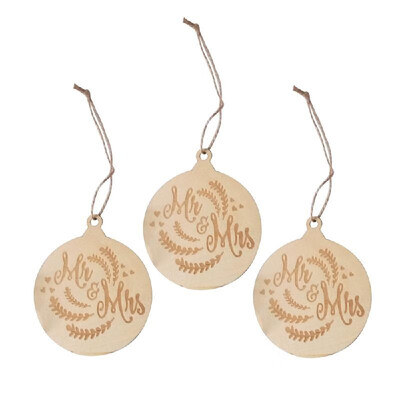 

Wooden Crafts Christmas Tree Hanging Pendants Ornaments Party Decor Wedding Supplies