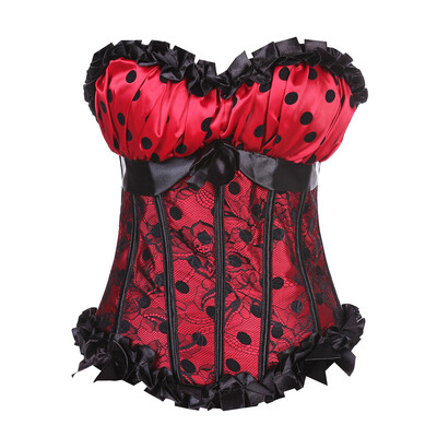 

〖Follure〗Women Underbust Wave Point Bandage Waist Trainer Corsets Shapewear Body Shaper