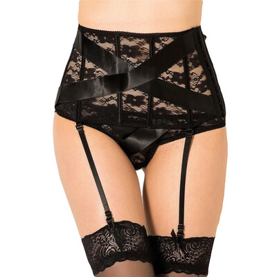 

Toponeto Fashion Sexy Girl Lace Lingerie Plus Size Women Underpant Garters Nightwear
