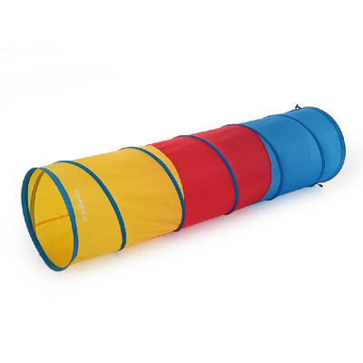 

TOMSHOO 60 Feet Tunnel Portable Children Kids Play Tent Outdoor Garden Folding Pop Up Baby Outdoor Toy Tent