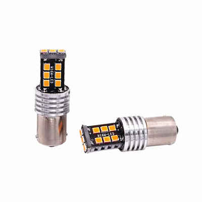 

2pcsset 1156 Ba15s 2835 AmberYellow High Power 16W Car LED Turn Signal Brake Tail Light Bulbs Lamps