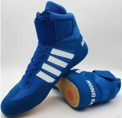 

Four bar wrestling shoe boxing shoes Sanda shoes fighting fight real shoes squat shoes hard shoes men&women