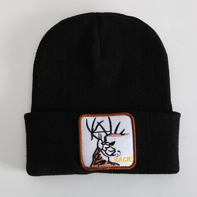

Men Women Unisex Knit Baggy Beanie Winter Hat Ski Slouchy Chic Knitted Cap Skull