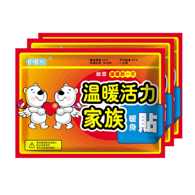

〖Follure〗15 Packs Body Warmer Stick Lasting Heat Patch Keep Hand Leg Foot Warm Paste Pads