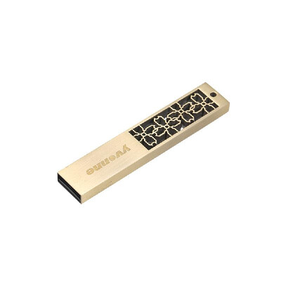 

yvonne Metal USB Flash Drive Pen Drive 64G Memory Stick Pendrives Gift with Window Blossoms