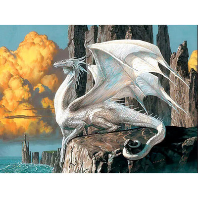 

5D DIY Full Square Diamond Embroidery Dragon Diamond Mosaic Animal Picture Of Rhinestones Diamond Art