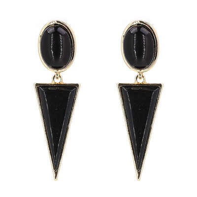 

JURAN Hot Simple Design Wholesale Vintage Design Geometric Earings Fashion Women Statement Stud Earrings For Women Earring W2404