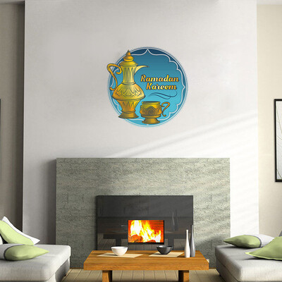 

〖Follure〗Muslim Islam Ramadan Festival Elemental Culture Wall Stickers
