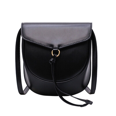 

Tailored Woman Messenger Bag 2019 Summer New Fashion Saddle Bag Solid Color Shoulder Bag