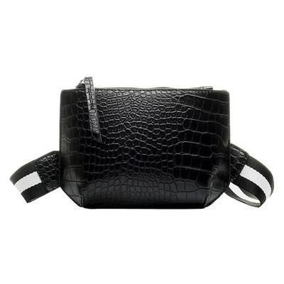 

Shoulder Handbags Stone Pattern Waist Packs Women PU Leather Crossbody Bags