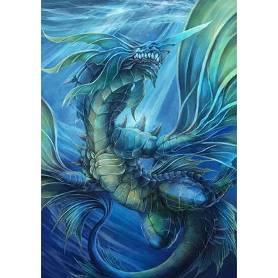 

5D DIY Full Drill Diamond Painting Sea Dragon Cross Stitch Embroidery Kits