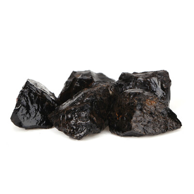 

100g Natural Black Tourmaline Crystal Stone DIY Pendant Home Decoration