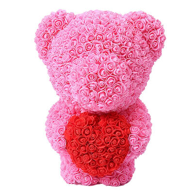 

Rose Flower Love Heart Bear Scented Soap Foam Wedding Valentine Day Gift