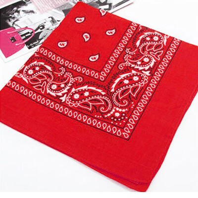 

Unisex Vintage Handkerchief Sports Print Headscarf Lace Women Men Head Wrap Neck Scarf Wristband 14 Colors