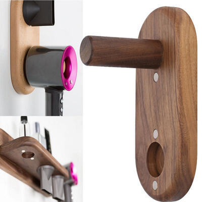 

Greensen Hair Dryer Holder Bracket Bathroom Storage Shelf Hair Blower Hanging Rack Organizer for Dyson