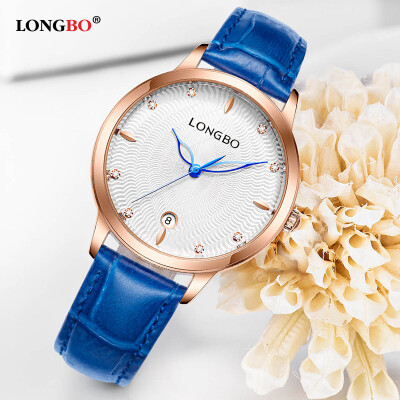 

New watch womens single calendar waterproof leather strap ladies watch trend fashion watch quartz watch 5030