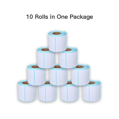 

Thermal Label Sticker 10 Rolls Waterproof Oil-proof Wine-proof 118157in3040mm Strong Adhesive Sticker for Various Uses with 1