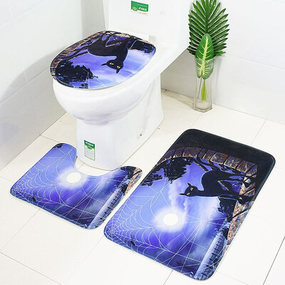 

〖Follure〗3pcs Halloween Suction Grip Bath Mat Bathroom Kitchen Carpet Doormats Decor