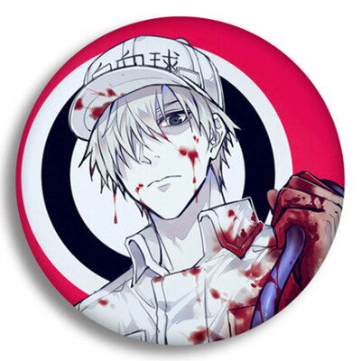 

Cells At Work Cosplay Badge Cartoon Platelet Pretty Brooch Pins Collection Bags Badge Brooch For Backpacks