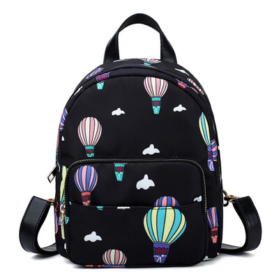 

Fashion Backpack Balloon Female Bag Outdoor Leisure Bag Nylon Student Backpack
