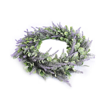 

Toponeto Garland Of Household Items Simulates Lavender Wedding Day Celebrations
