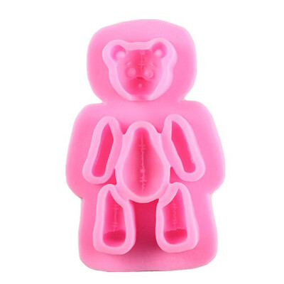 

Diy Mold Bear Silicone Fondant Cake Decor Mould Chocolate Baking