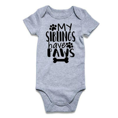 

US Newborn Toddler Baby Girl Boy Cotton Romper Bodysuit Jumpsuit Outfits Clothes