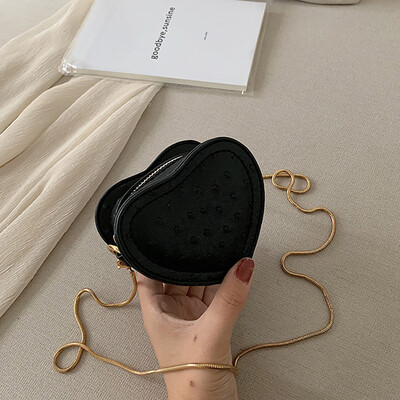 

Tailored Fashion Women Crossbody Bag Shoulder Bag Love Wave Handbag Phone Bag Coin Bag