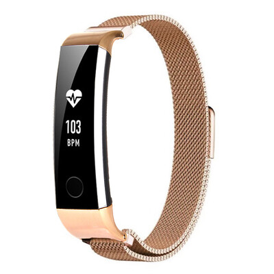 

〖Follure〗Milanese Magnetic Loop Stainless Steel Band Strap Bracelet For Huawei Honor 3 BK