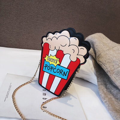 

Autumn&winter on the new small bag female 2019 new wave Korean version of the wild shoulder fashion chain cartoon cute Messenger bag