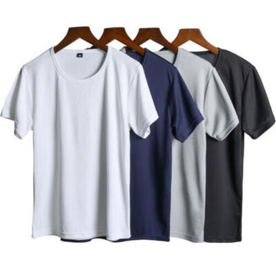 

Men Gym Sport Quick-dry Fitness Bodybuilding T Shirt Sweatshirt Basic Tee Top AU