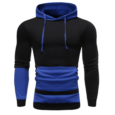 

Toponeto Men Autum Winter Long Sleeve Hooded Sweatshirt Printed Outwear Tops Blouse