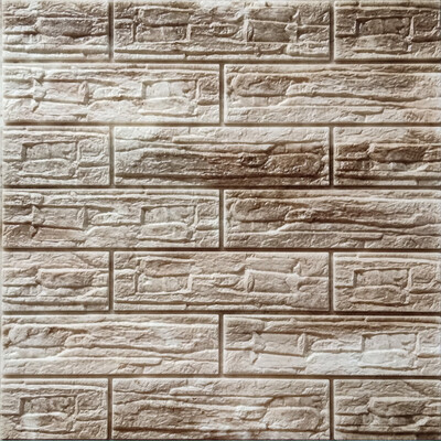 

PE simulation culture stone foam wallpaper 3D stereo wall stickers waterproof