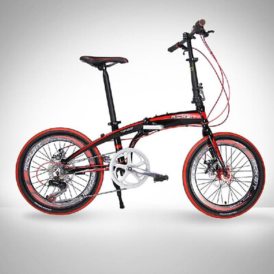 

RT-20 Mini 20in Folding Bike Bicycle SHIMAN0 7 Gears Portable City Sports Bike Mechanical Brakes