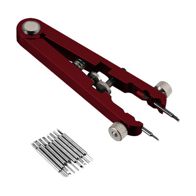 

Gobestart 8 Pins Watch Bracelet Spring Bar Standard Plier Remover Replace Removing Tool