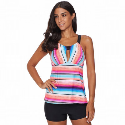 

Swimming suit split Womens Swimwear gather slim bikini